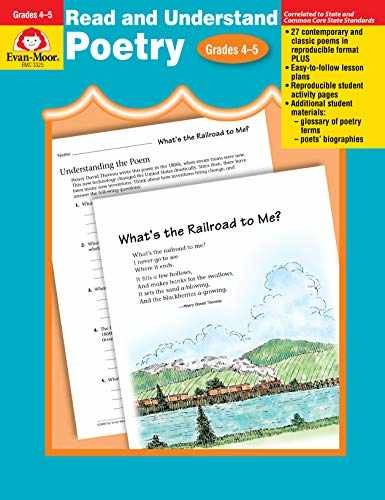 Read & Understand Poetry, Grades 4-5 – Paperback, by Ryall Michael – Very Good