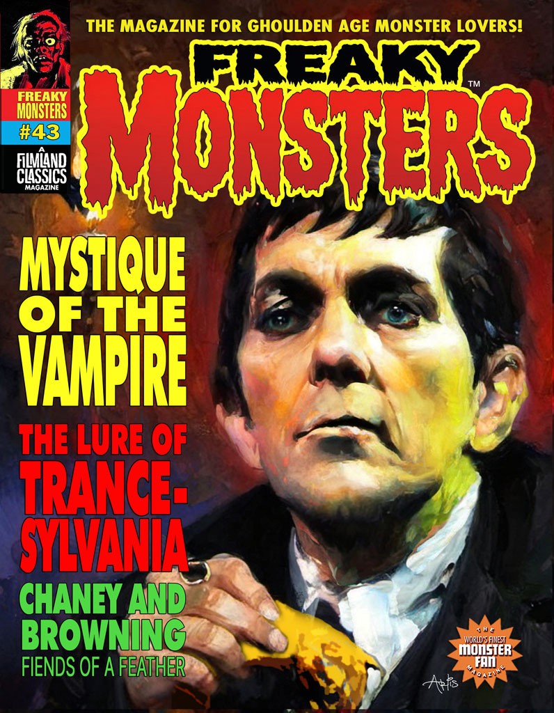 FREAKY MONSTERS 43 New! Like the original Famous Monsters Magazine only better!