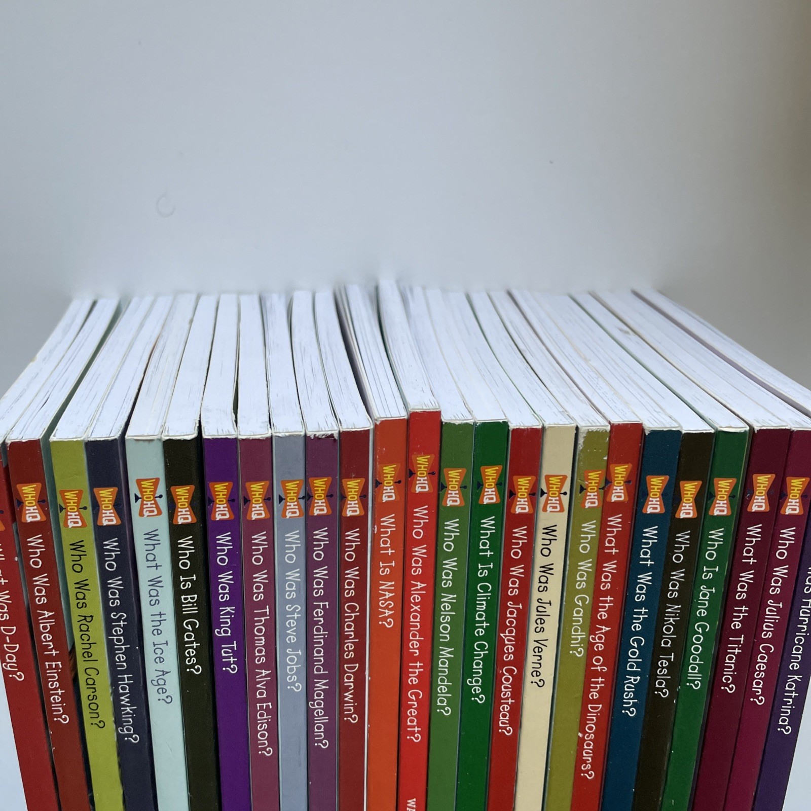 Mixed Lot Of 25 Who HQ Who Was, Where Is, What Is, What Was Book Lot