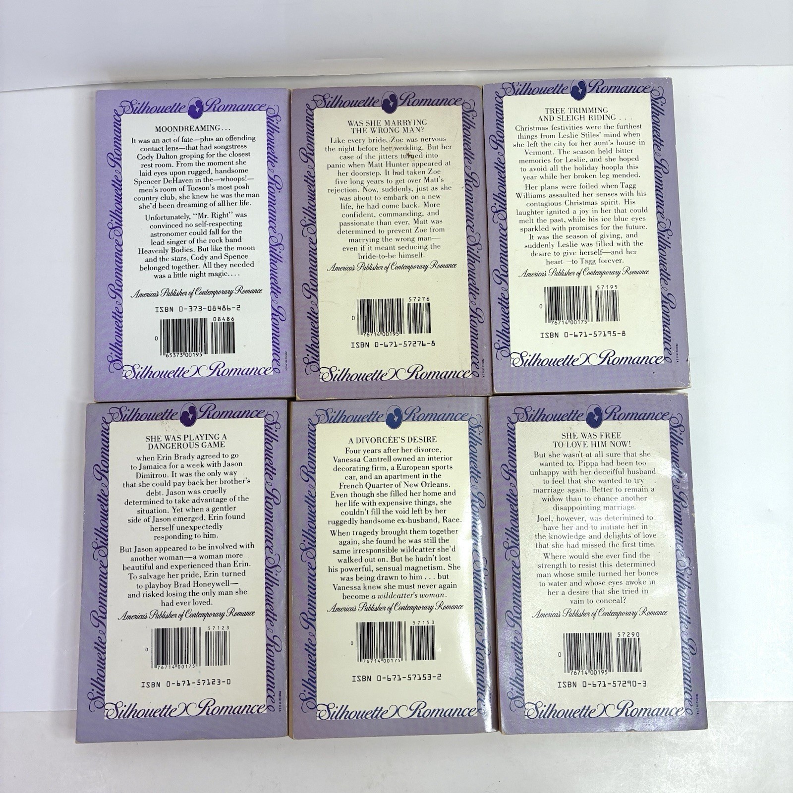 Lot of 18 Vintage Silhouette Romance Novels Paperback Books Mixed Authors