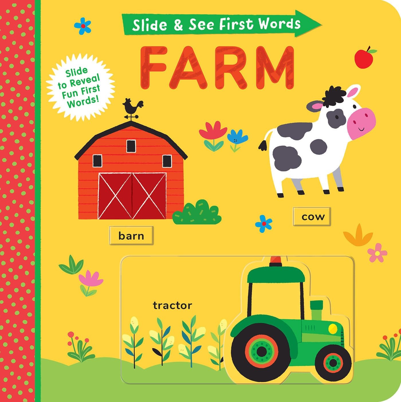 Slide and See First Words: Farm: Slide to Reveal Fun First Words! – board bo…