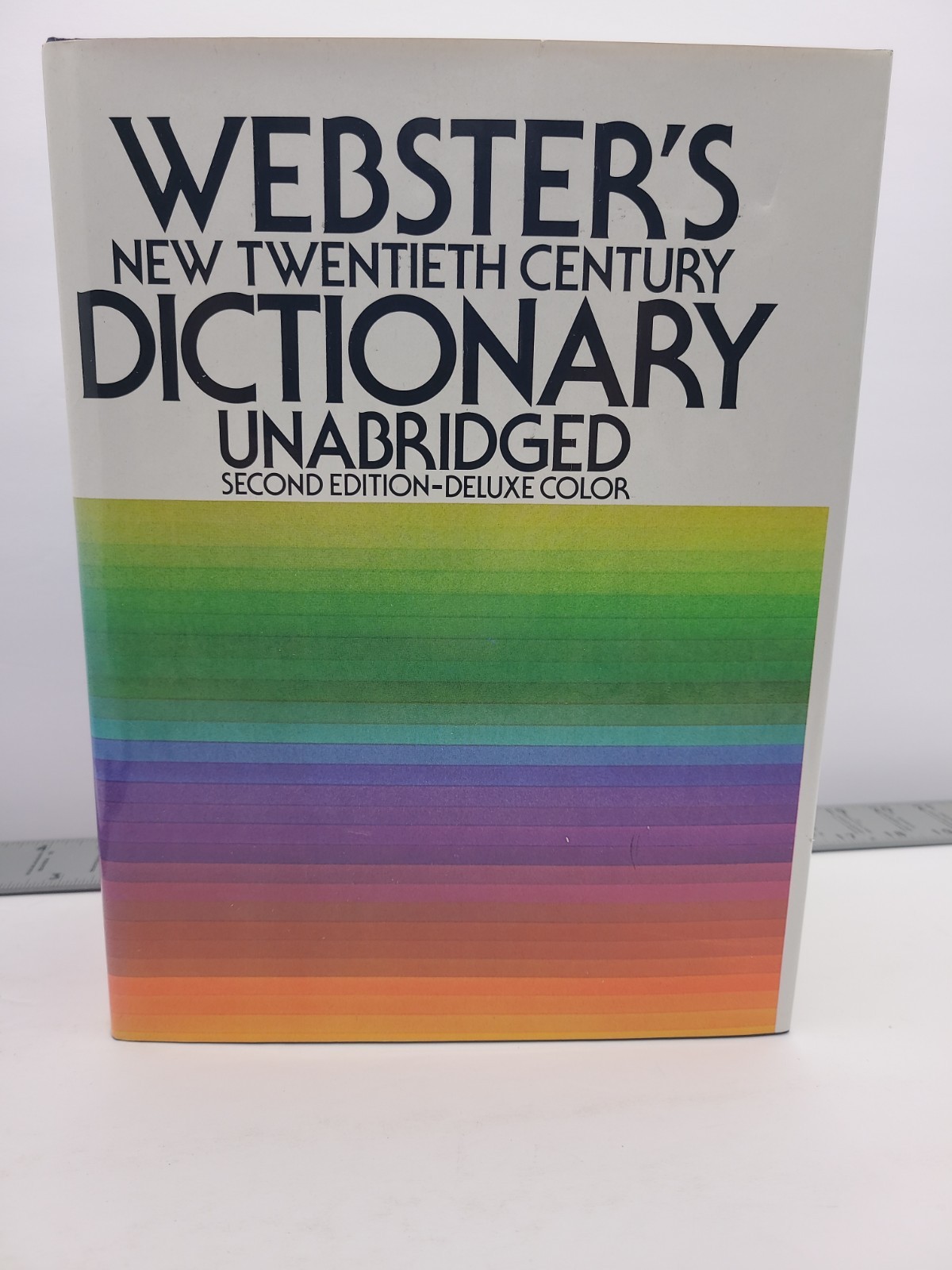 Vintage Webster’s Dictionary Unabridged Second Edition – Deluxe Color