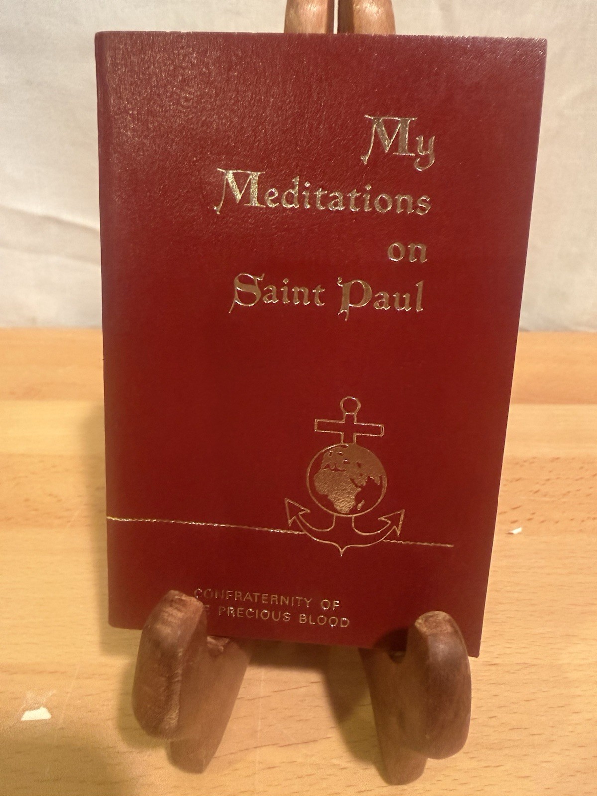My Meditations on St. Paul 1967 Pocket Book by Father James E. Sullivan Pre Own