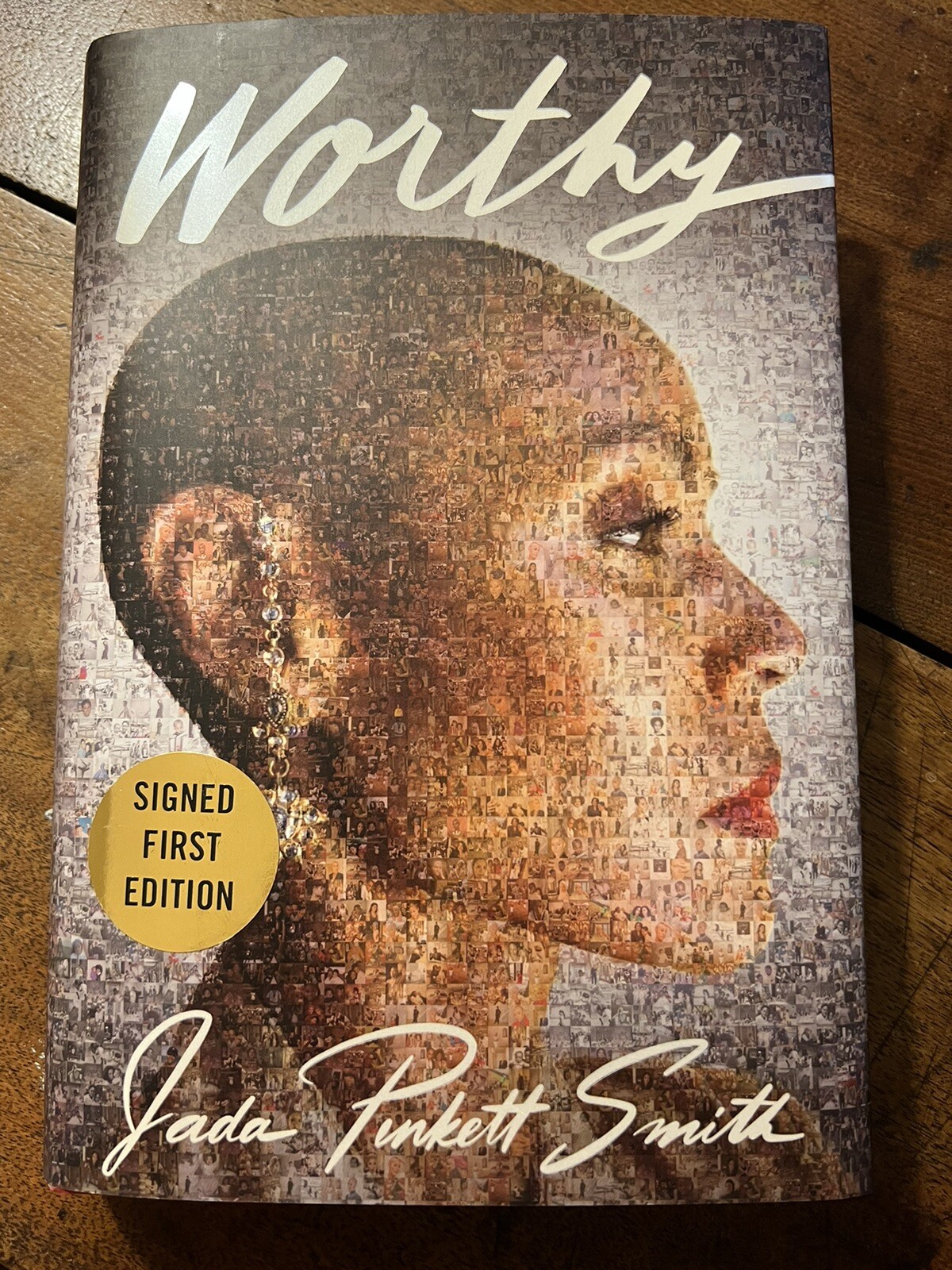 *AUTOGRAPHED/SIGNED* Worthy by Jada Pinkett Smith HC – like NEW!