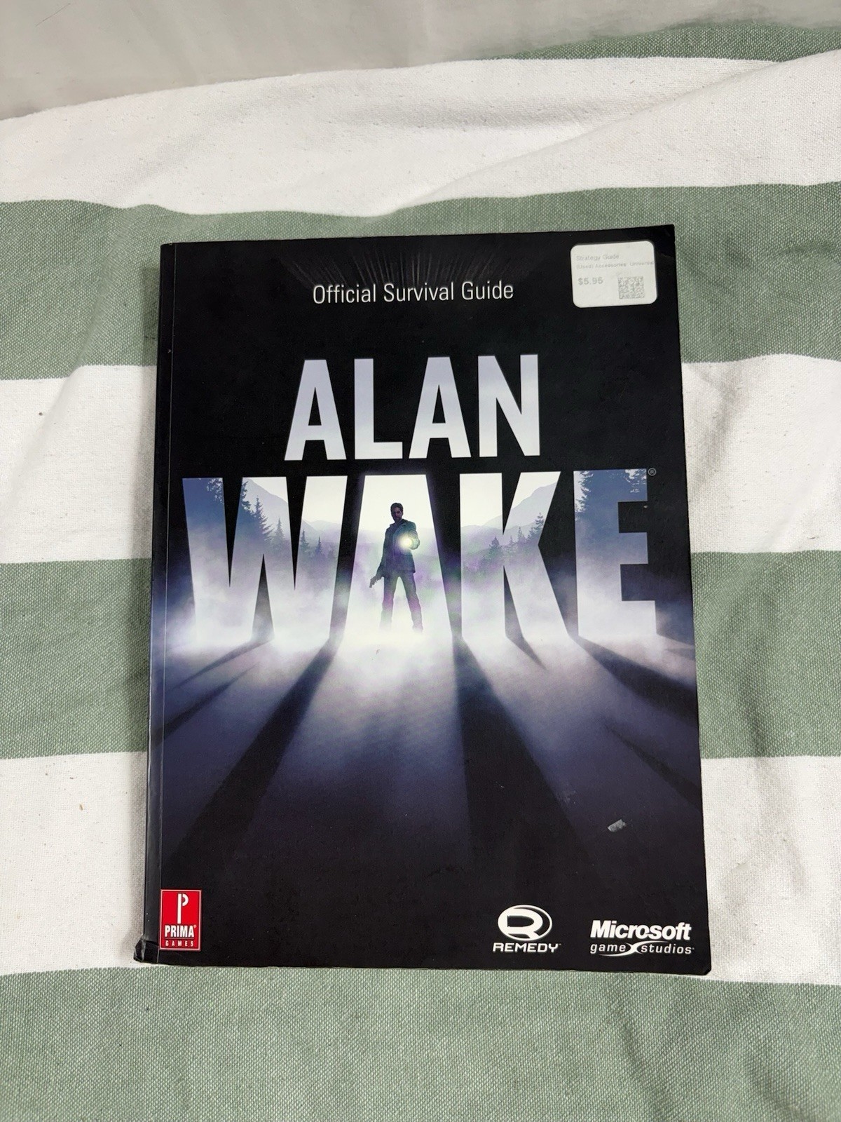 Alan Wake Official Survival Guide Prima Games Microsoft Xbox 360 Book