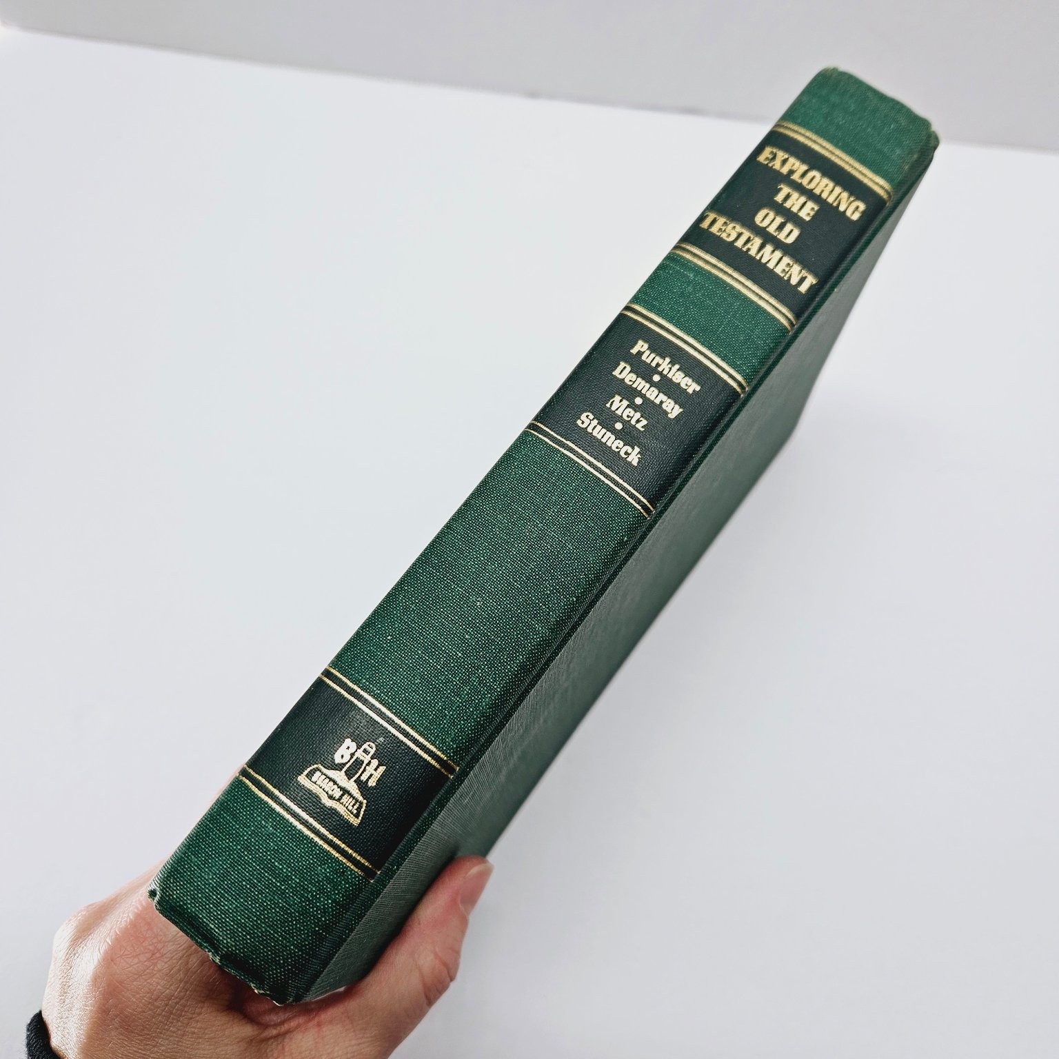 Vintage 1955 Exploring the Old Testament Purkiser Bible Beacon Hill Press HC