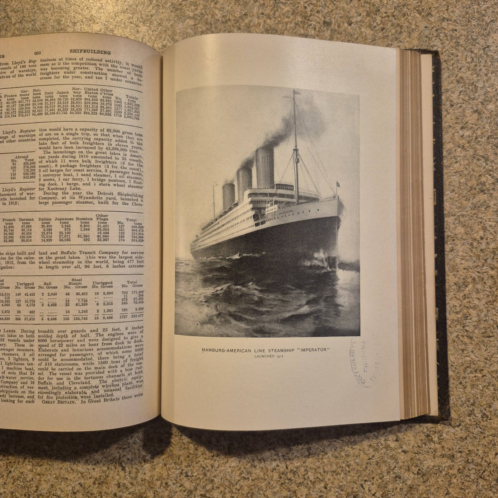The New International Yearbook For The Year 1909 & 1912 HC With Pictures