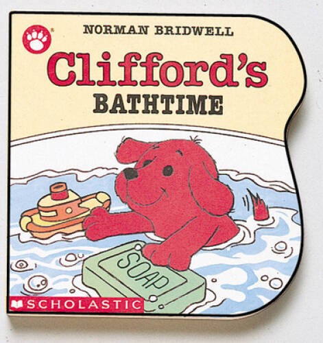 Clifford’s Bathtime – Board book By Bridwell, Norman – VERY GOOD