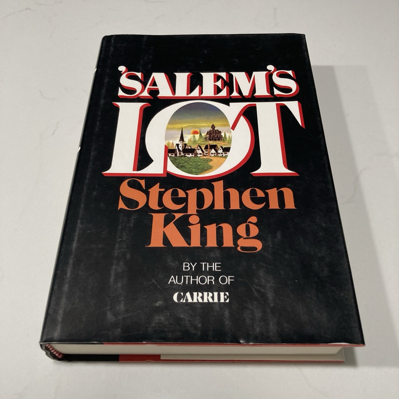 Salem’s Lot by Stephen King Doubleday Hardcover Gutter Code MP6CC