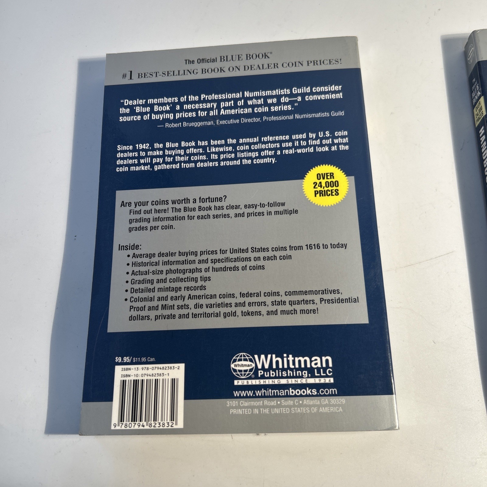Handbook of United States Coins : The Official Blue Book by Kenneth Bressett