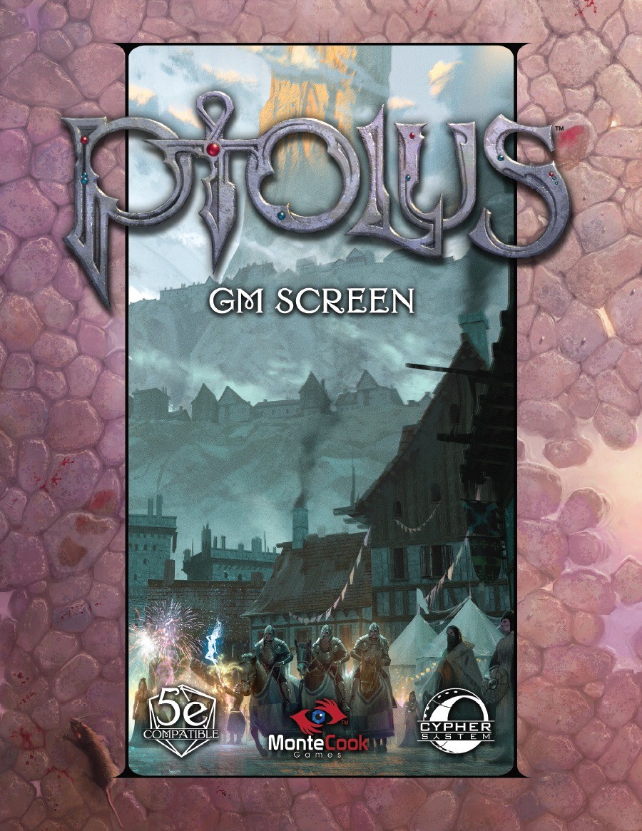 Monte Cook Games Ptolus GM Screen MCG 269