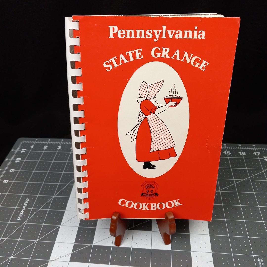 Pennsylvania State Grange Recipe Cookbook 6TH Printing 1989 VINTAGE