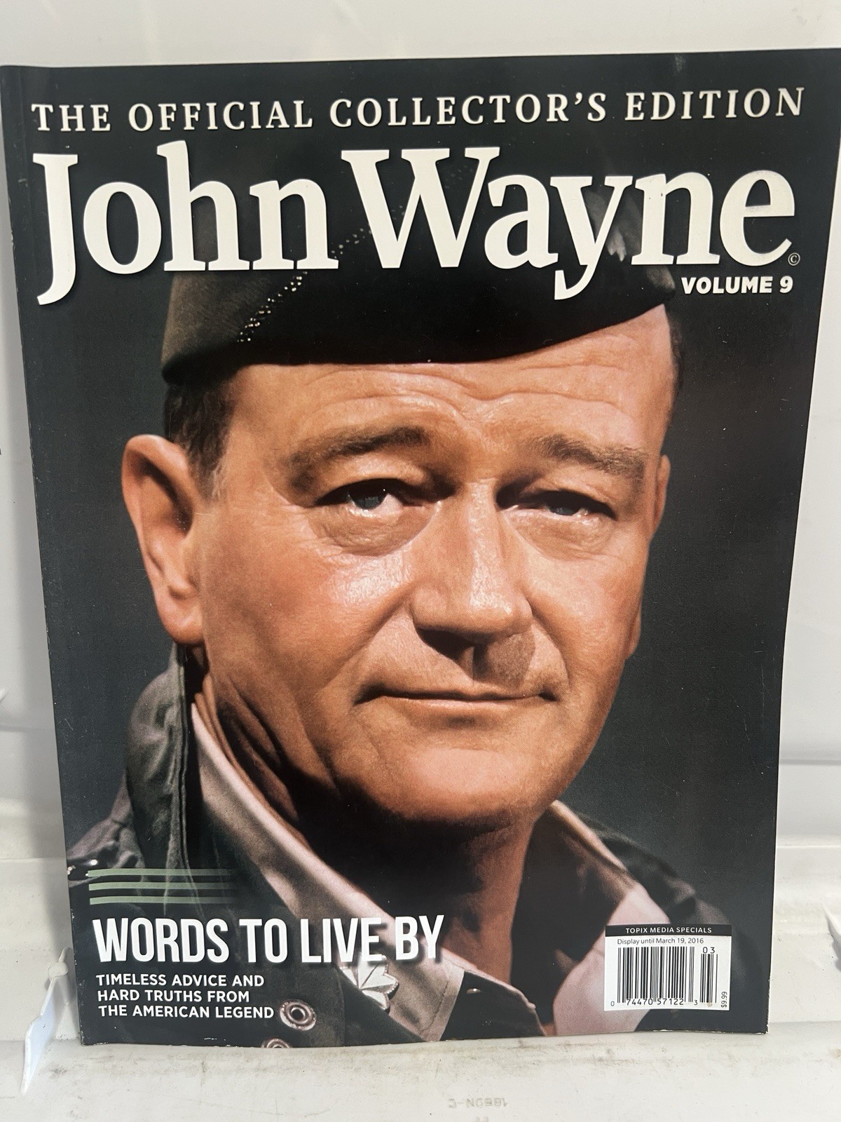 John Wayne The Official Collector’s Edition Volume 9 Topix Media Specials 2016