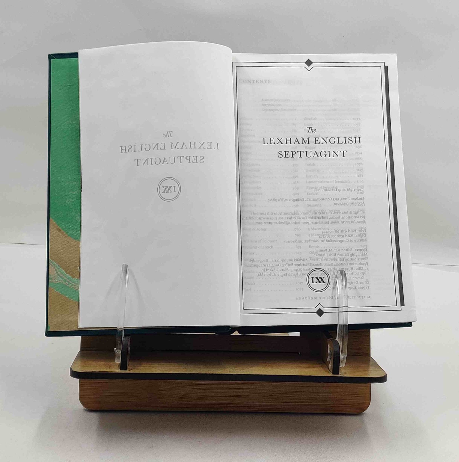 The Lexham English Septuagint: A New Translation by Lexh [Premium Leather Bound]