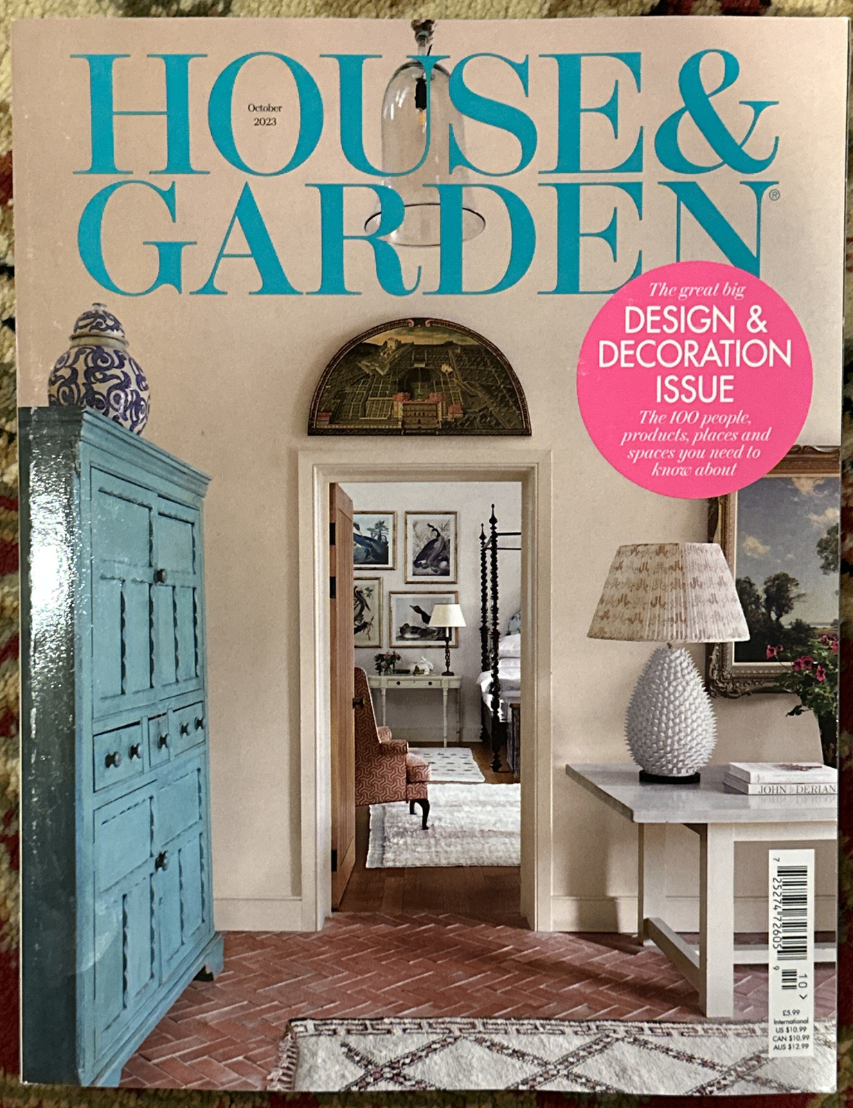 HOUSE & GARDEN MAGAZINE UK – OCTOBER 2023 Design Decoration Issue
