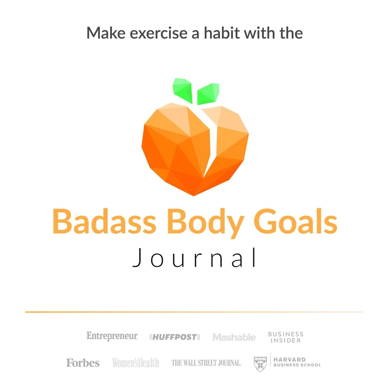 The Badass Body Goals Journal by Habit Nest. Booty Shaping & Resistance Training