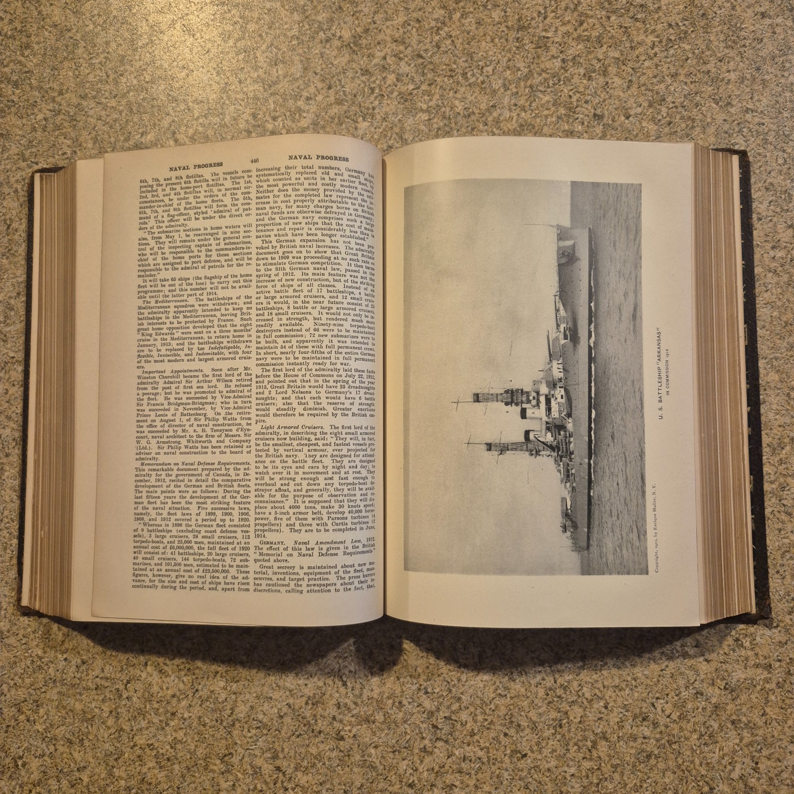 The New International Yearbook For The Year 1909 & 1912 HC With Pictures