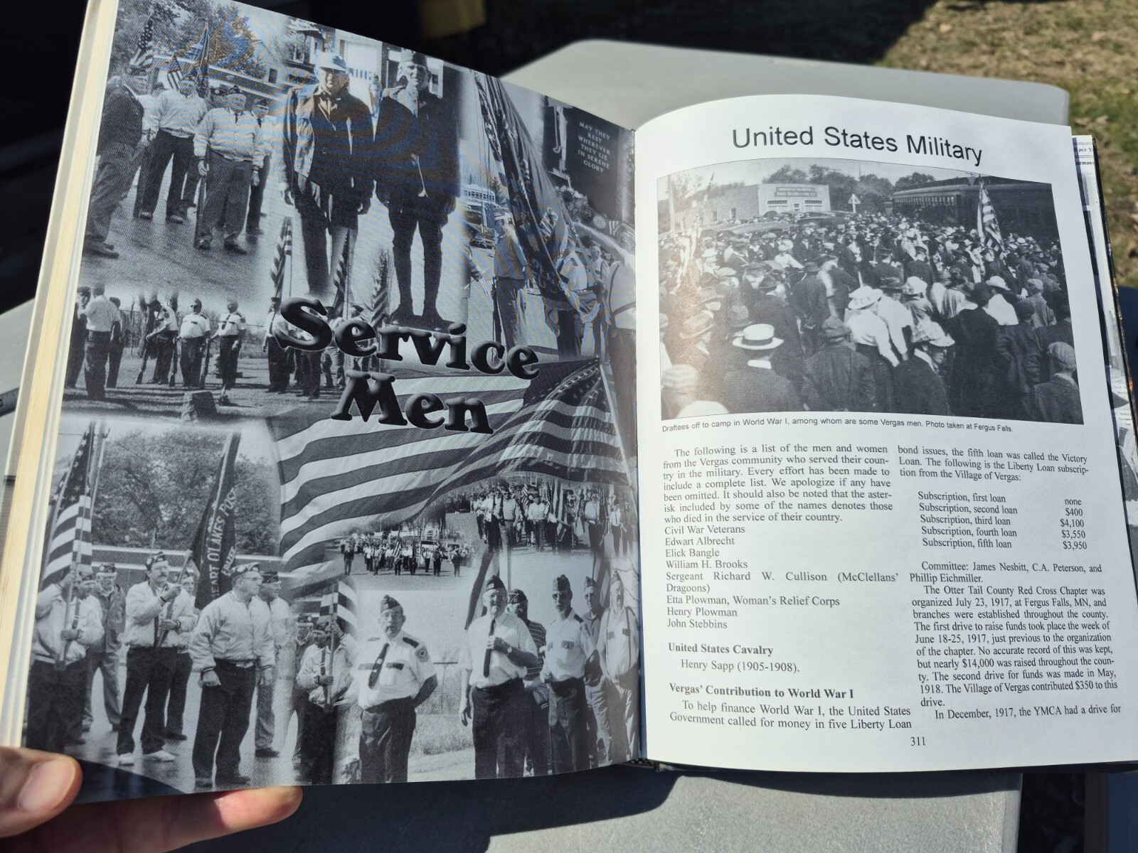 Vergas Otter Tail County Minnesota HC History Book 1903 – 2003 368 Pages