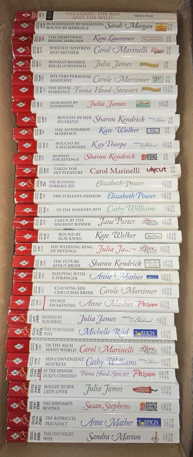 Harlequin Romance Books, Pick Your Own Title, Year 2000-2008 Very Good Condition