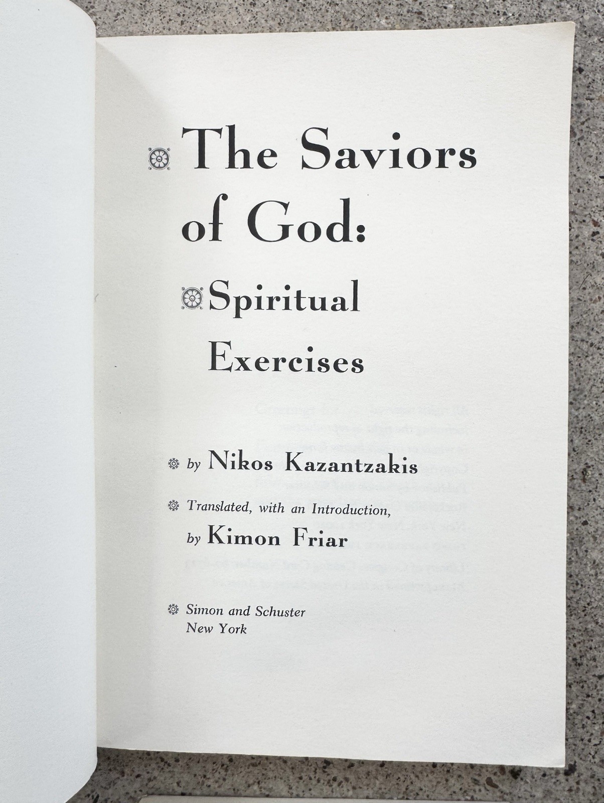 Kazantzakis Holzer Nicoll Alder Spiritual Classics PB mysticism philosophy Lot