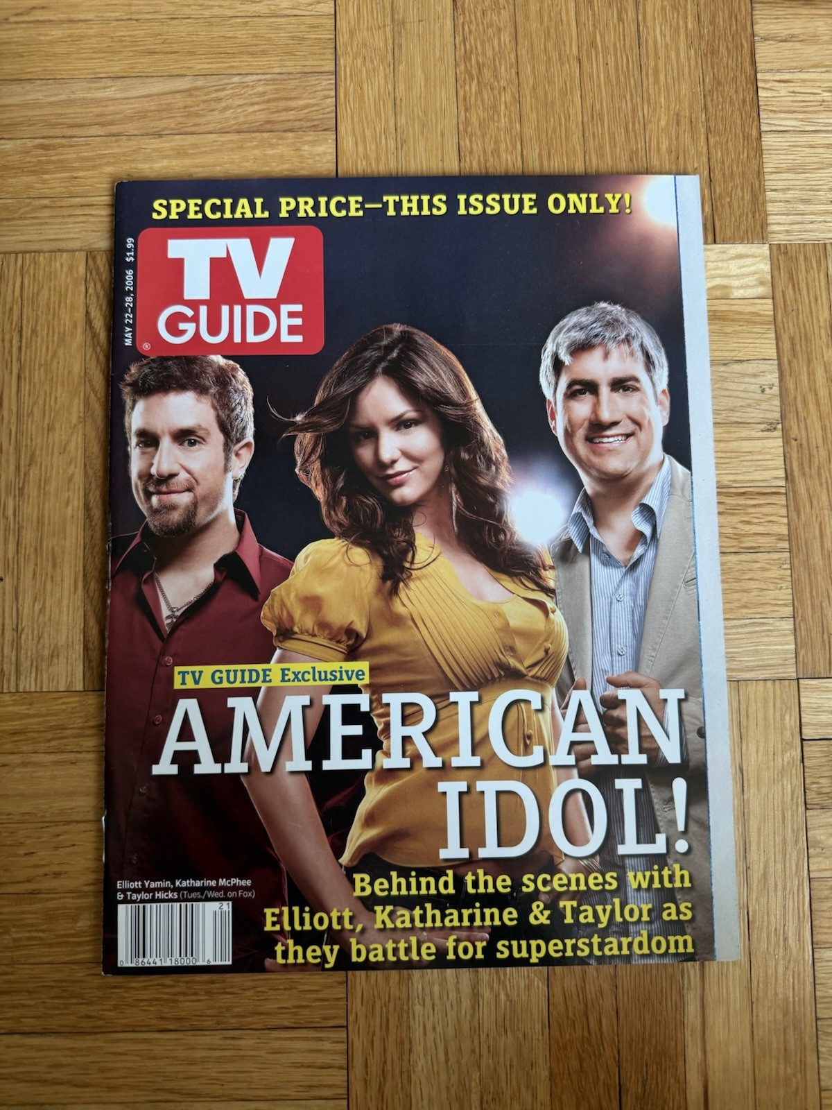 American Idol TV Guide Magazine May 22-28, 2006 Katherine McPhee Jennifer Garner