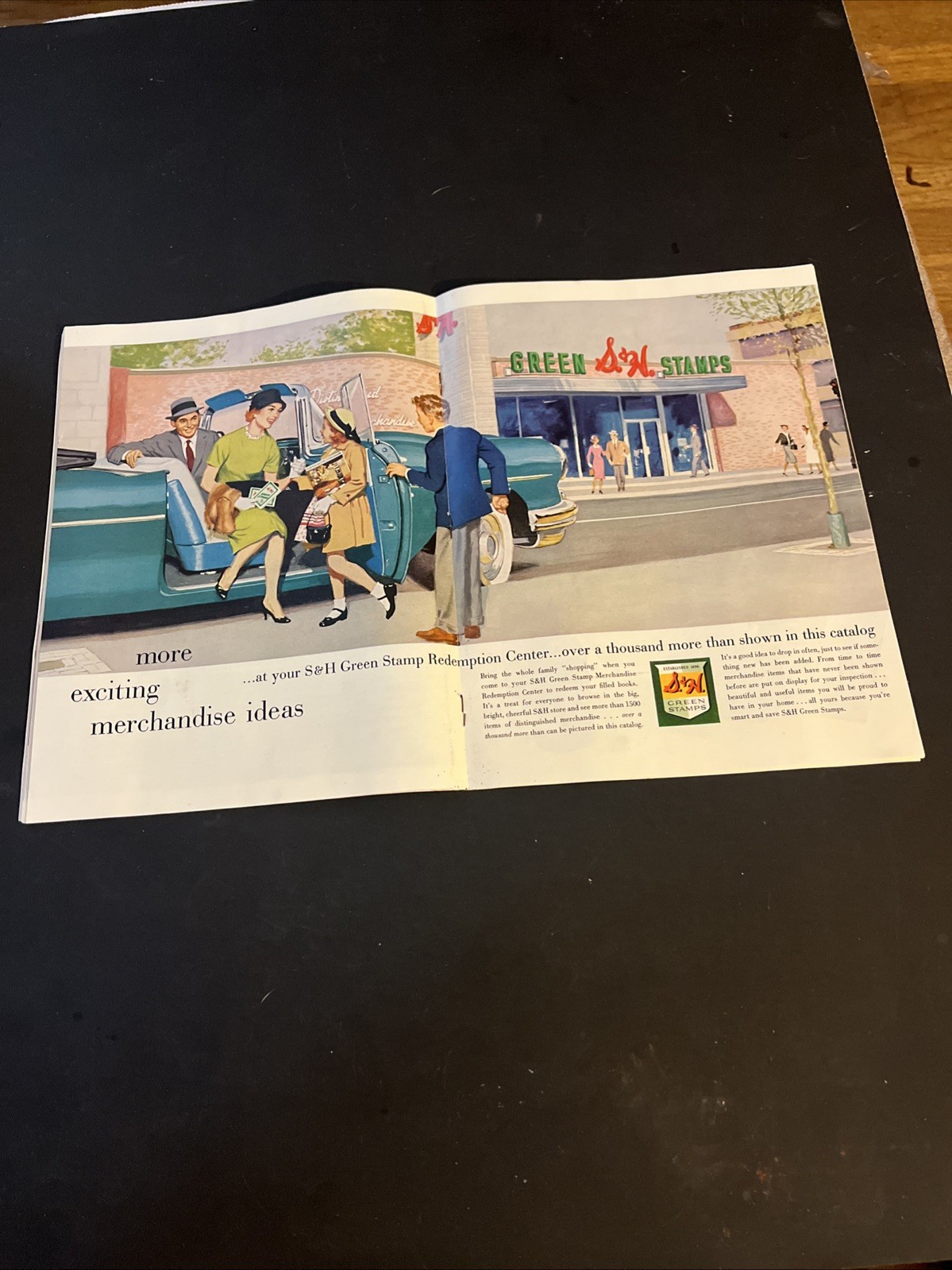 1958 S&H Green Stamps Book Vintage Catalog Book MCM Mid Century 51 Pages