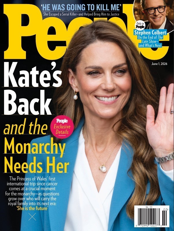 People Magazine June 1st 2026: Kate’s Back and needed.