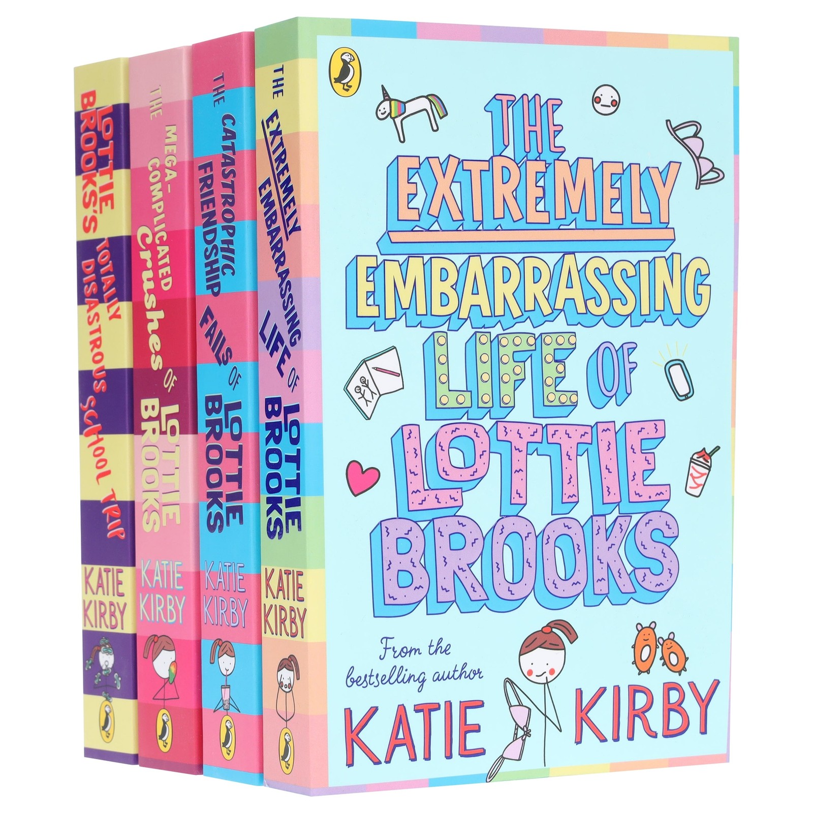 Lottie Brooks Series By Katie Kirby 4 Books Set – Ages 9-12 – Paperback