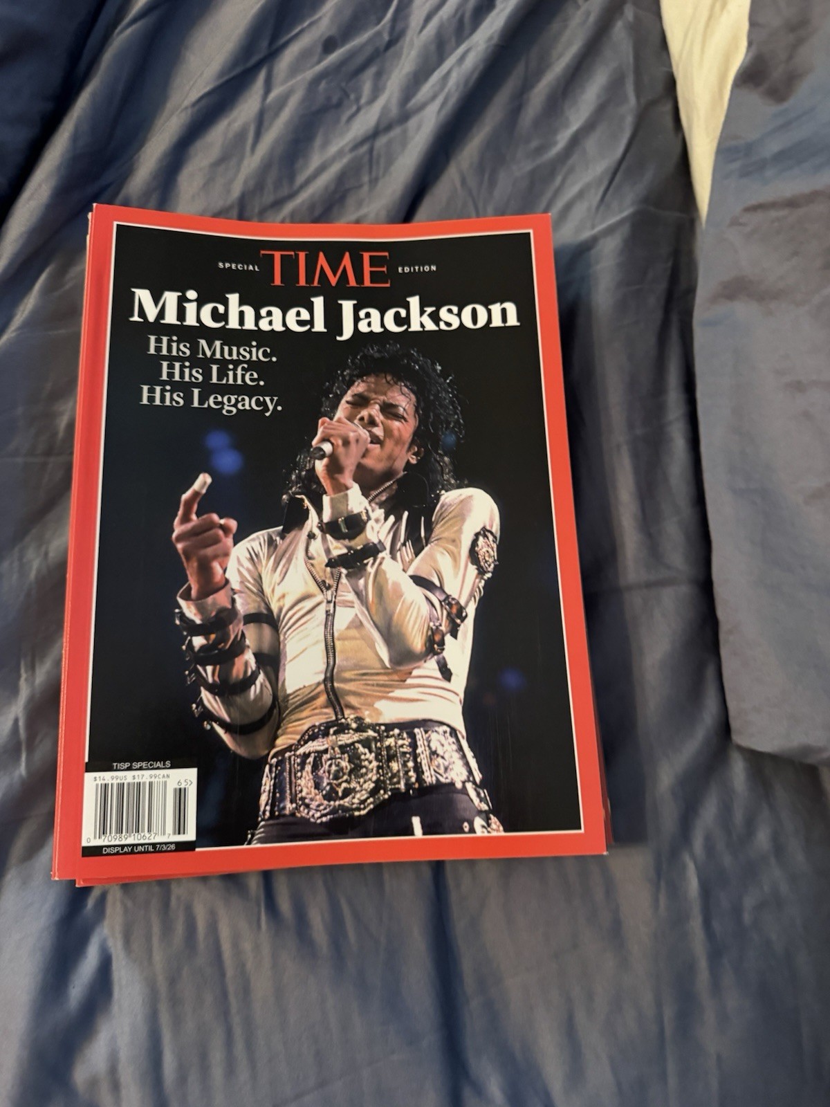 Michael Jackson Special Edition Time Magazine His Music Life Legacy Vinyl Album
