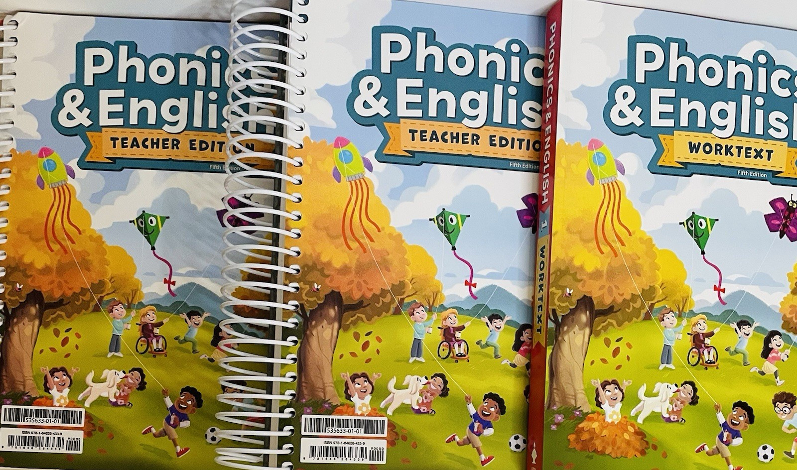 BJU Phonics & English 1 Teacher Edition Set & Student Worktext 5th Edition