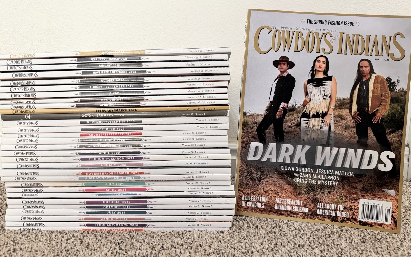 Cowboys & Indians Magazine 2016-2025 Lot of 31