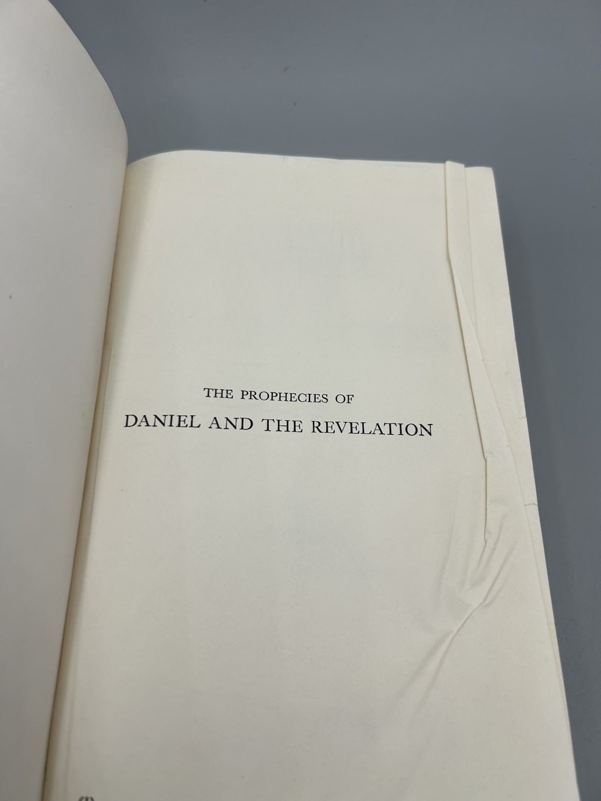 The Prophecies of Daniel and the Revelation by Uriah Smith 1944 HB