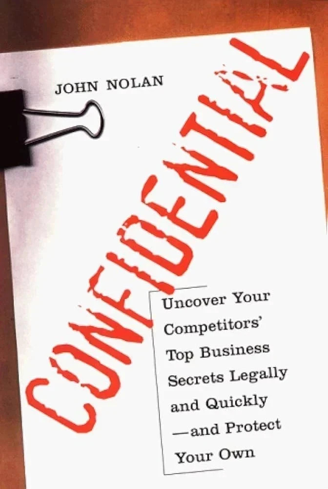 Confidential BY JOHN NOLAN :- paperback