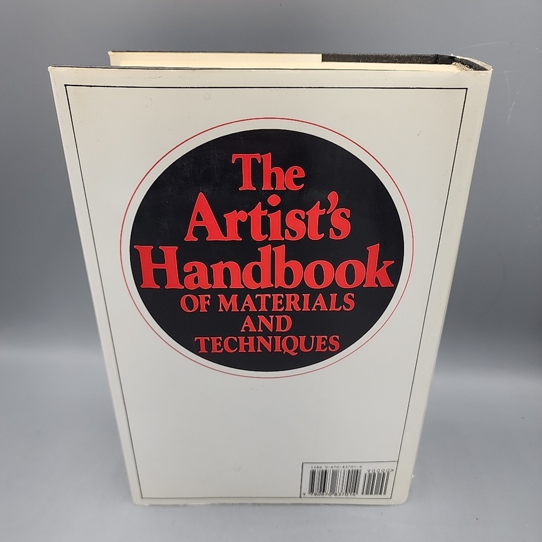 Artists Handbook 5th edition Ralph Mayer 1985 Materials Techniques hardcover DJ