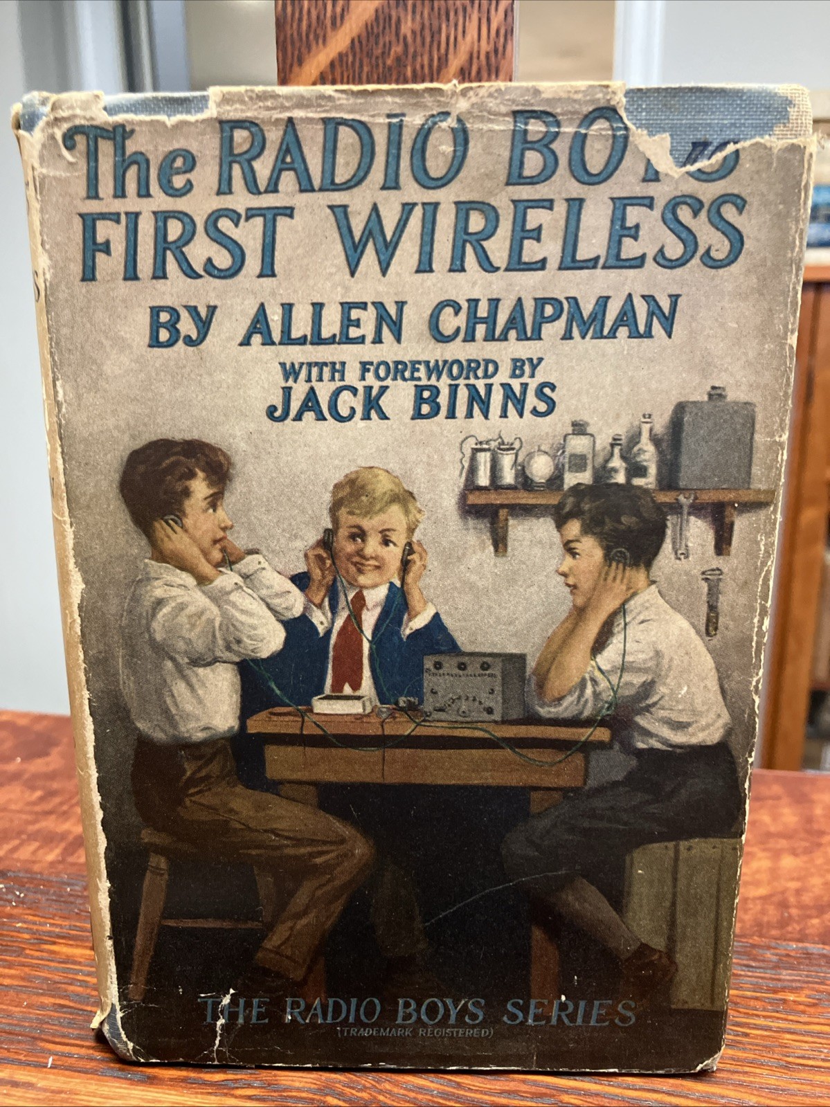 The Radio Boys First Wireless Allen Chapman April 1922 W/DJ