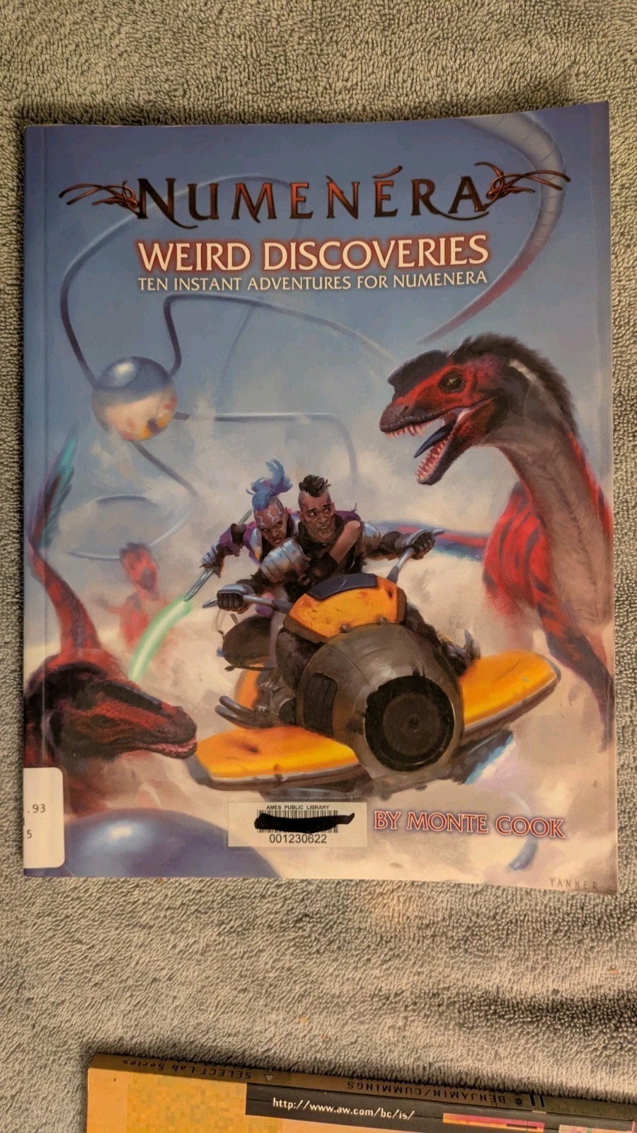 Monte Cook, NUMENERA WEIRD DISCOVERIES, Ex-Library, PB, Fantasy Games, 2015