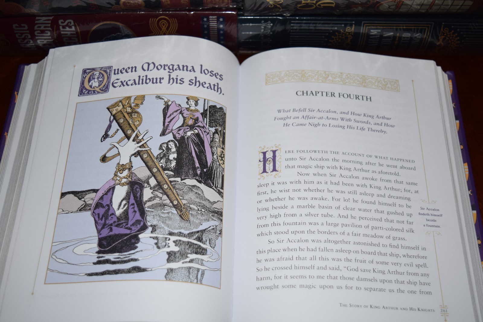 NEW Story of King Arthur & His Knights by Pyle Sealed Leather Bound Collectible