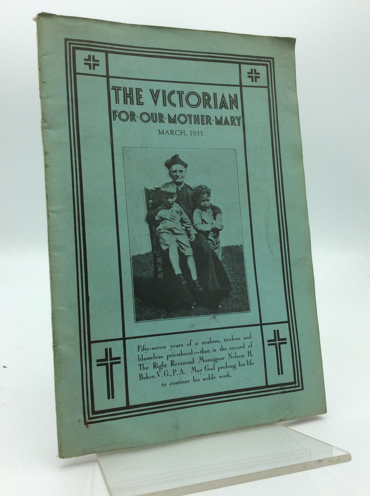 THE VICTORIAN: For Our Mother Mary [March 1933] – Catholic – Magazine –