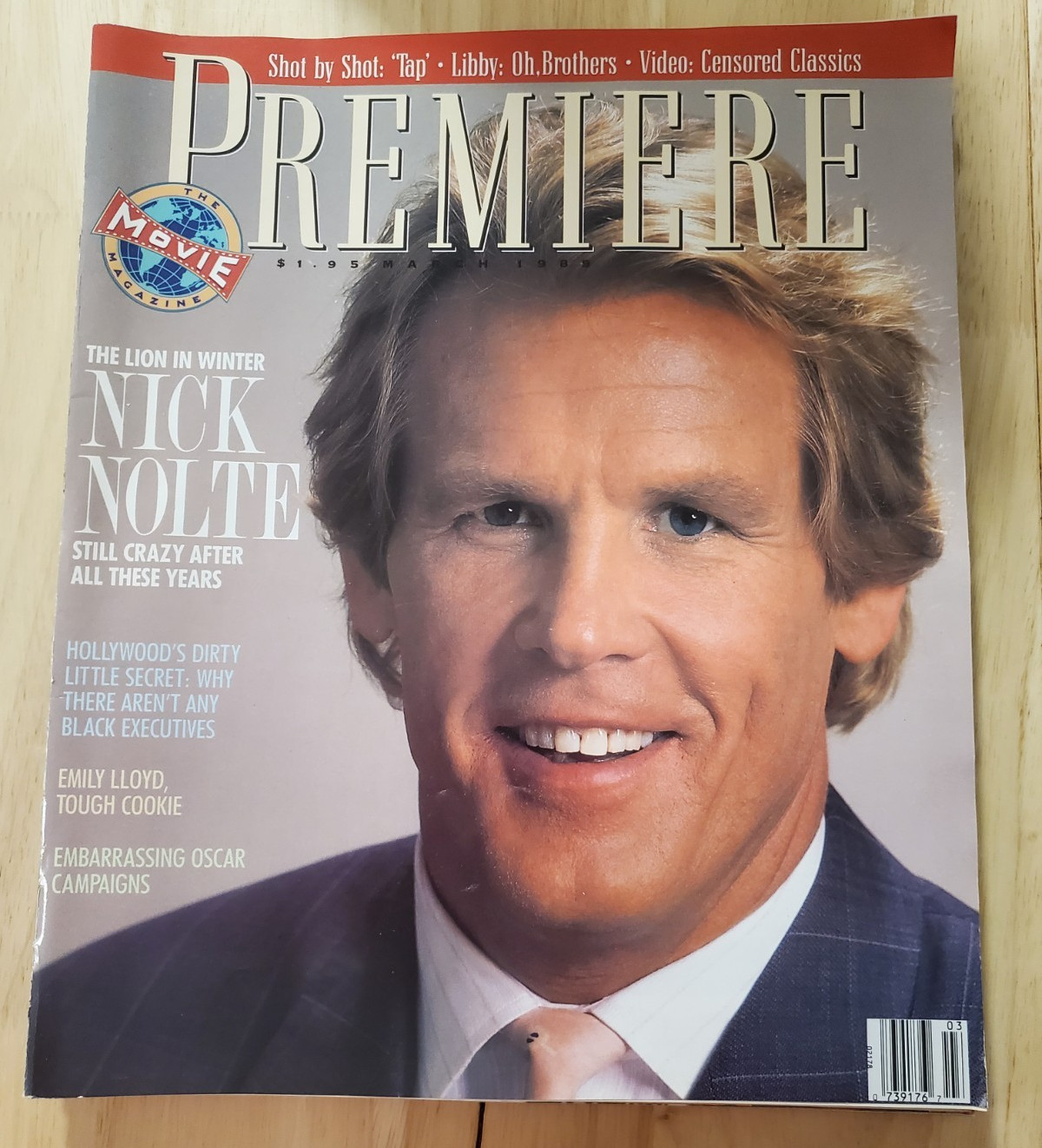 Vintage 1989 Lot of 4 Premiere Movie magazine