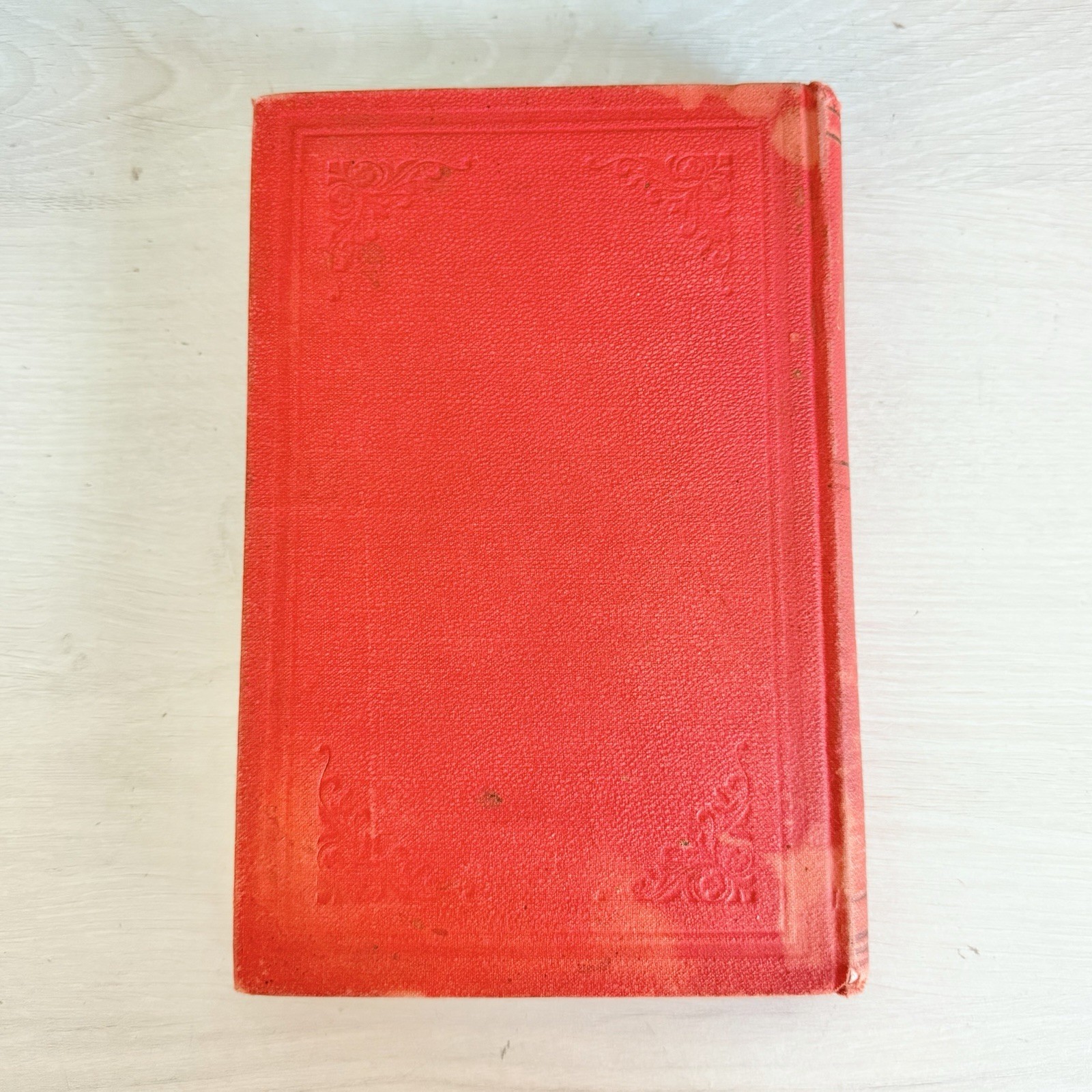 Marvel Of Nations Uriah Smith 1890 Antique Red Hardcover Prophecy History RARE