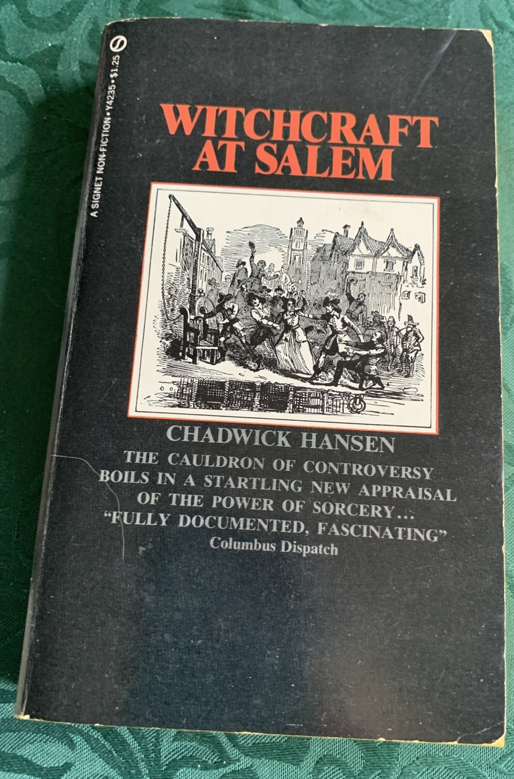 Hansen Chadwick Witchcraft at Salem 1st Printing Mentor 1970 Vintage Book