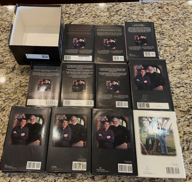 Left Behind Series Mostly Complete 11 Volume Hard Soft Set – LaHaye And Jenkins