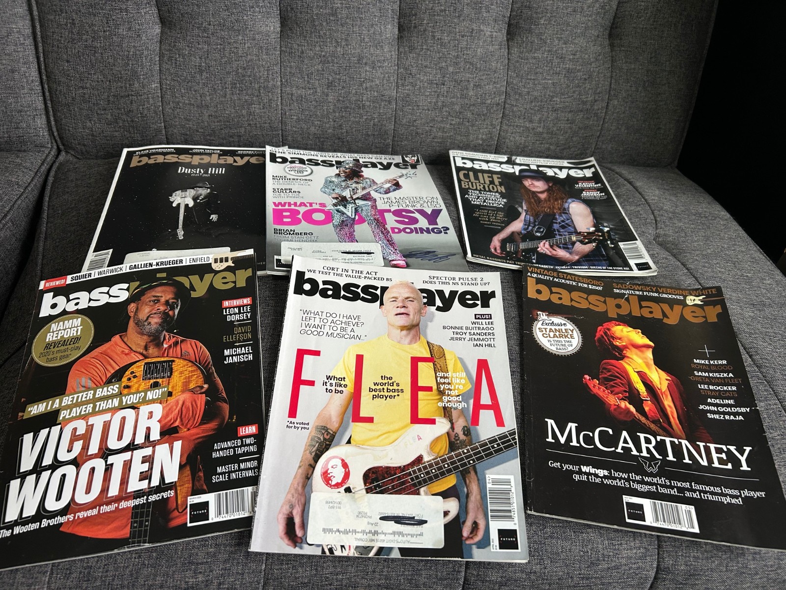 Bass Player Magazines -huge lot of 35 – 2010s and 2020s