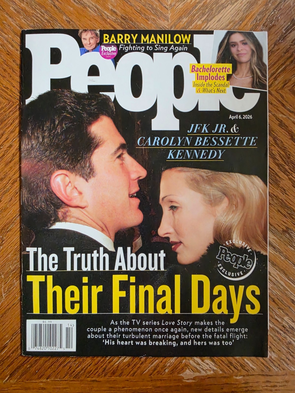 People Exclusive Magazine April 6 / 2026 JFK Jr. & Carolyn Bessette Kennedy