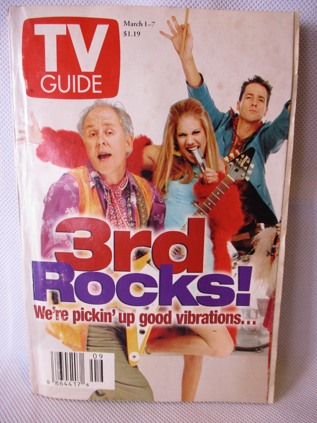 TV Guide March 1 1997 3rd Rock From The Sun, King Of The Hill, Bob Dole Memphis