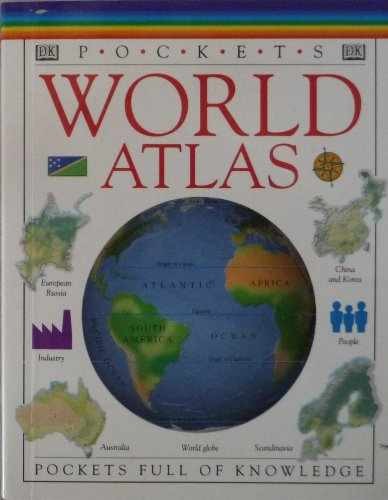DK Pocket-Size World Atlas – Paperback, by DK – Very Good