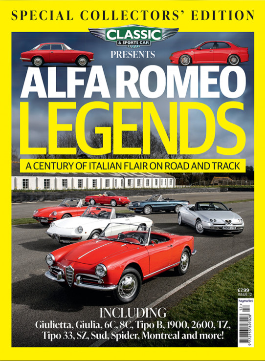 CLASSIC & SPORTS CAR MAG. SPECIAL COLLECTOR’S EDITION ALFA ROMERO LEGENDS
