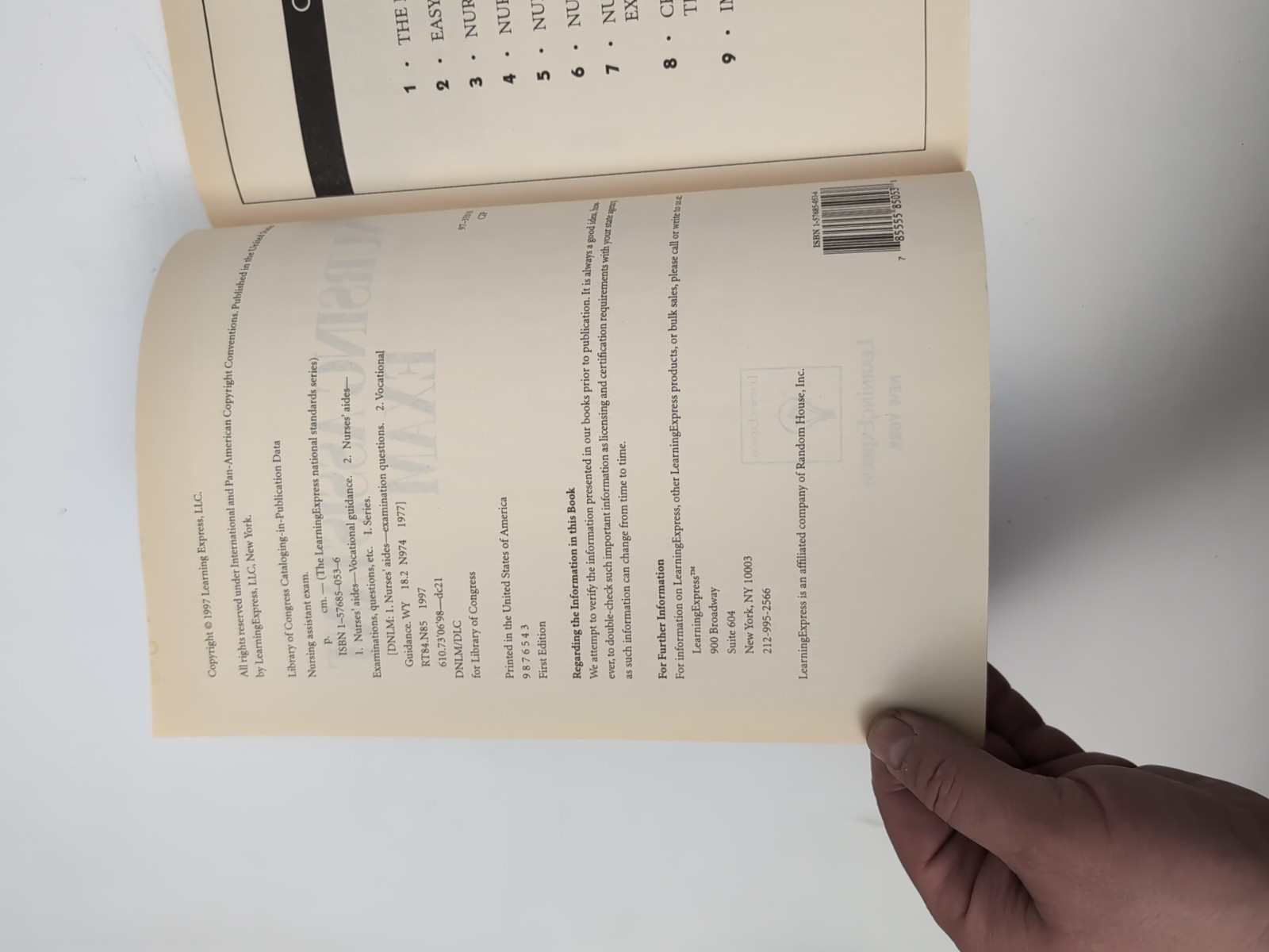 Complete Preparation Guide Ser.: Nursing Assistant Exam by LearningExpress Staff