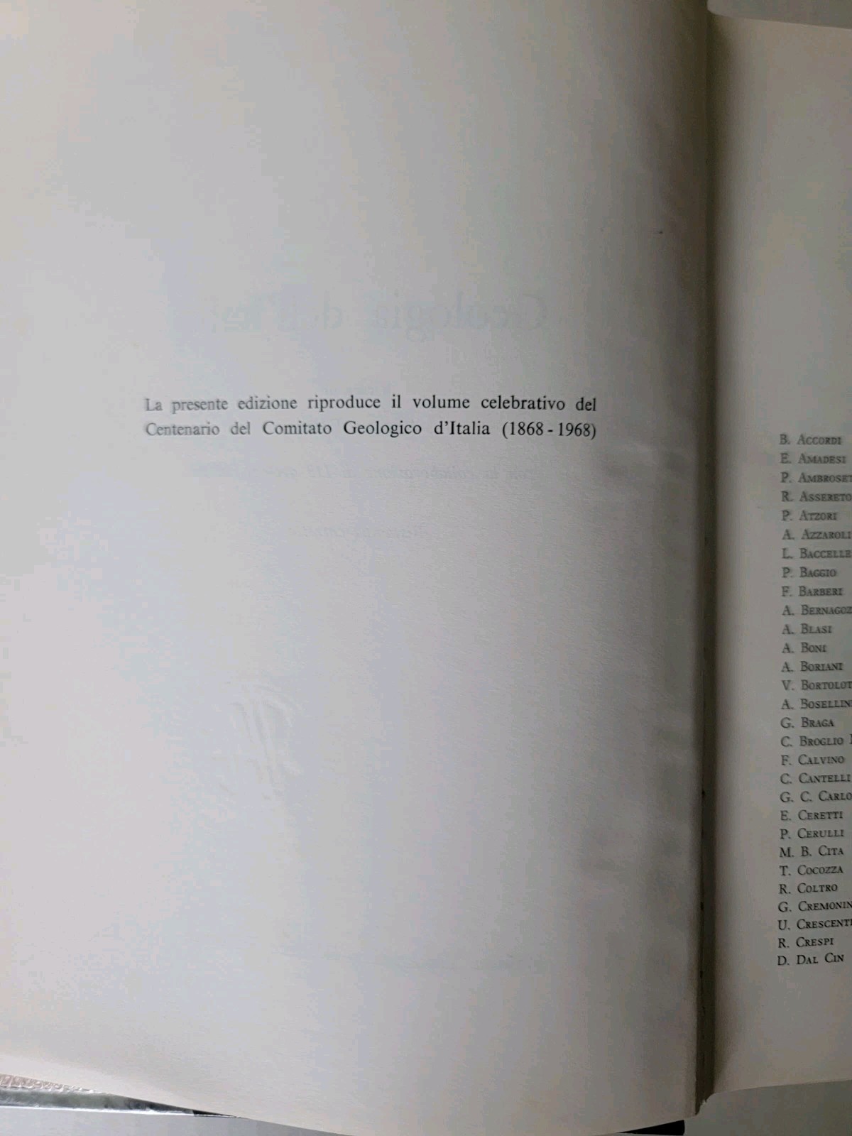 Ardito Desio GEOLOGIA DELL’ITALIA – Utet 1973 Vintage Dust Jacket Hardcover