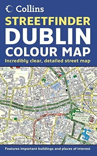 Dublin Streetfinder Colour Map Sheet map, folded Book The Fast Free Shipping